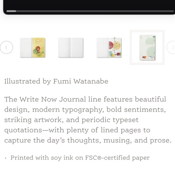 (CLOSET CLOSING FINAL SALE) Make the World a Little Kinder Artsy Soul Journal - Picture 2 of 9